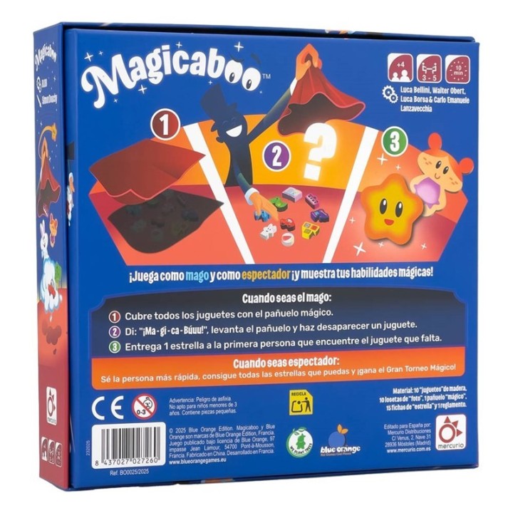 MAGICABOO | Juego de Mesa Infantil | Juego de Habilidad