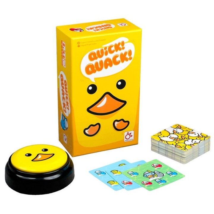 QUICK! QUACK! | Juego de Cartas Familiar | Juego de Mesa Infantil