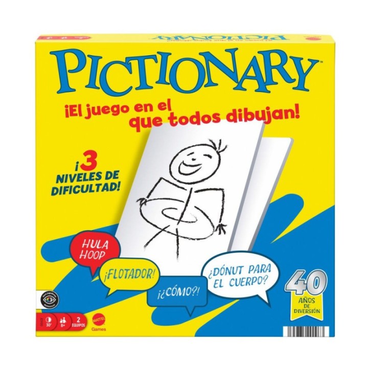 PICTIONARY ORIGINAL | Juego Clásico | Juego de Habilidad