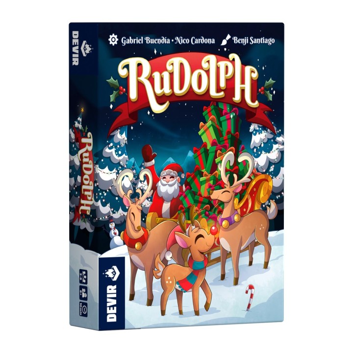 RUDOLPH | Juego de Mesa Familiar | Edición Limitada