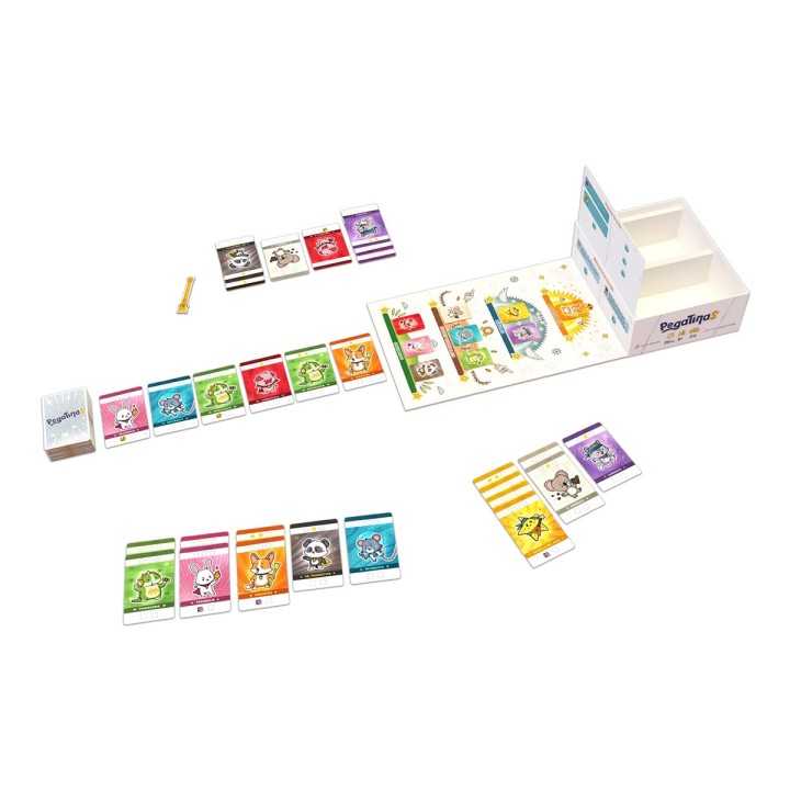 PEGATINAS | Juego de Cartas Familiar | Coleccionable