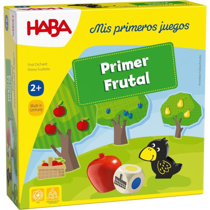 PRIMER FRUTAL HABA | Juego de Mesa Infantil | Juego Cooperativo
