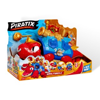 PIRATIX -KING TURTLE | Figura Acción | Coleccionable
