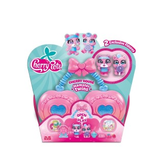 CHERRY PETS - CHERRY HOUSE - HAMSTER TWINS | Coleccionable | Figura Acción
