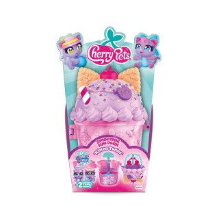 CHERRY PETS - SMOOTHIE FUN PARKS - KITTEN TWINS | Coleccionable | Figura Acción