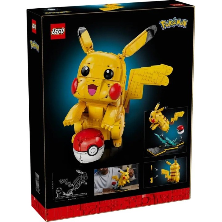 LEGO POKEMON - PIKACHU Y POKE BALL | Set Construcción | Coleccionable
