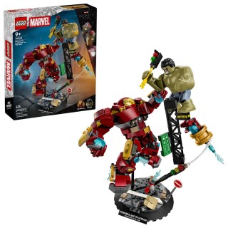LEGO MARVEL - BATALLA LEGENDARIA: HULKBUSTER VS. HULK | Set Construcción | Figura Acción