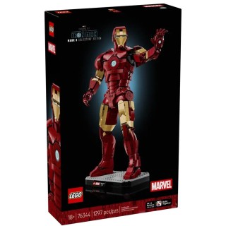 LEGO MARVEL - IRON MAN MARK 3: EDICION PARA COLECCIONISTAS | Set Construcción | Edición Coleccionista