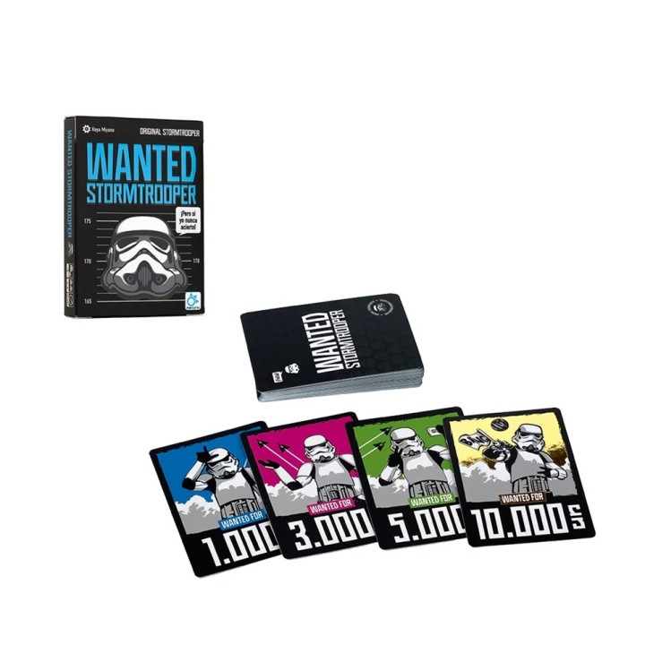 WANTED STORMTROOPER | Juego de Cartas Familiar | Coleccionable