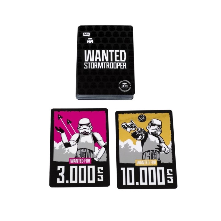 WANTED STORMTROOPER | Juego de Cartas Familiar | Coleccionable