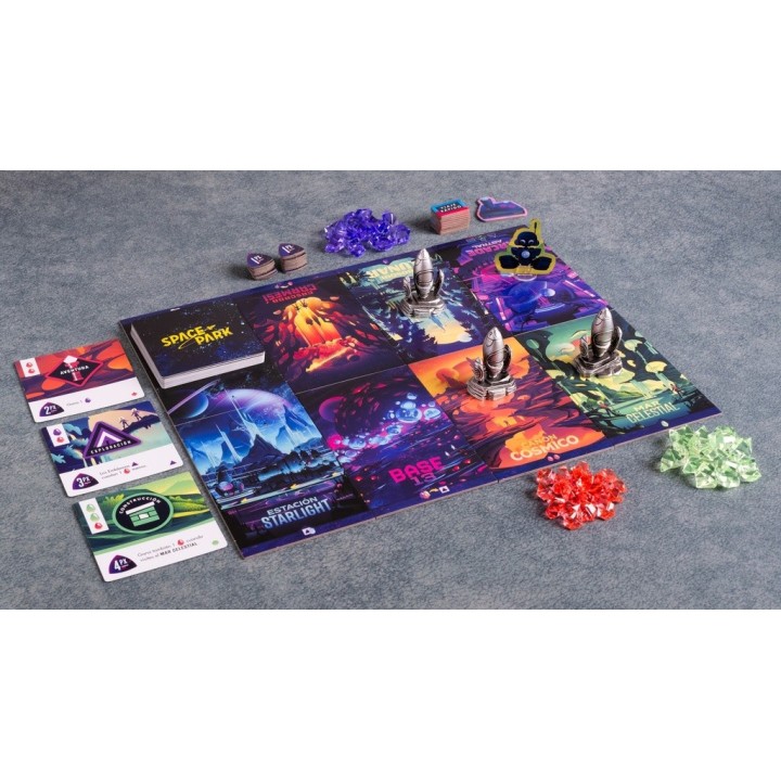 SPACE PARK | Juego de Mesa Estrategia | Gestión de Recursos