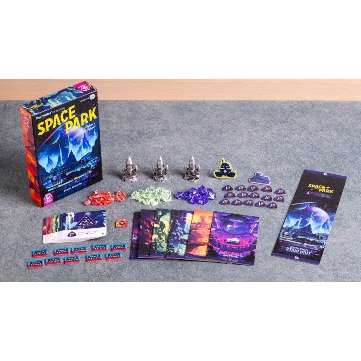 SPACE PARK | Juego de Mesa Estrategia | Gestión de Recursos