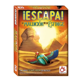 ESCAPA. LA MALDICION DE LA ESFINGE | Escape Room | Juego de Viaje