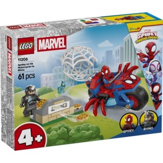 LEGO MARVEL - SPIDEY EN SU MOTO VS RINO