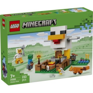 LEGO MINECRAFT-LA GRANJA GALLINAS | Set Construcción | Coleccionable