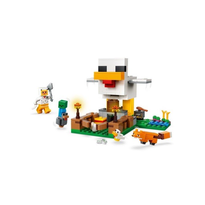 LEGO MINECRAFT-LA GRANJA GALLINAS | Set Construcción | Coleccionable