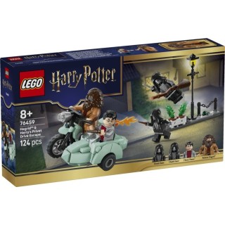 LEGO HARRY POTTER - HAGRID Y HARRY: HUIDA DE PRIVET DRIVE | Set Construcción | Coleccionable