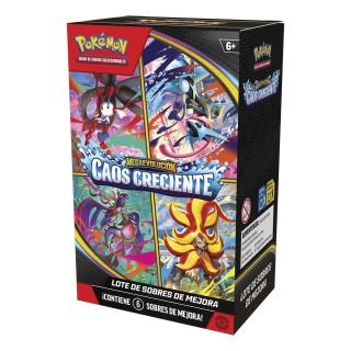 (PREPDIDO) POKEMON TCG - EXPANSION SOBRES DE MEJORA MEGAEVOLUCION CAOS CRECIENTE