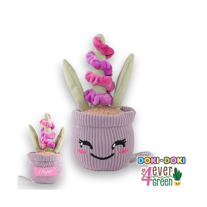 DISPLAY 6 DOKI DOKI 4 EVER GREEN | Peluche | Coleccionable