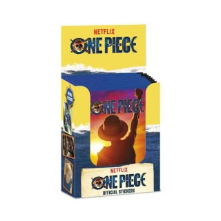 ONE PIECE - DISPLAY 30 STICKERS CARDS SOBRE 5 STICKERS NETFLIX | Coleccionable | Comprar Online