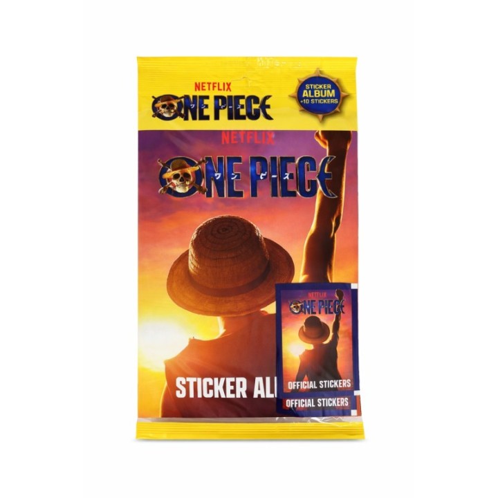 ONE PIECE - STARTER PACK ALBUM + 2 SOBRES NETFLIX | Coleccionable | Comprar Online