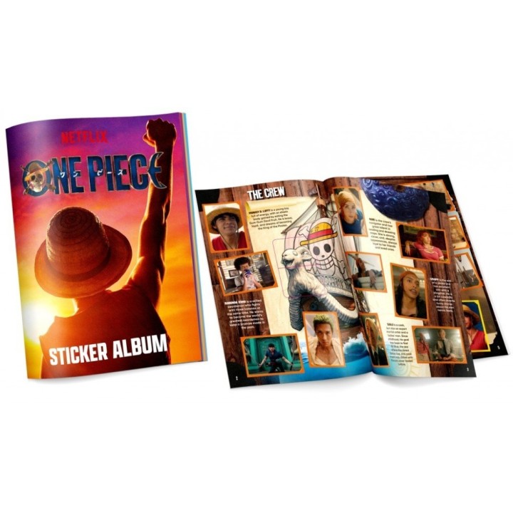 ONE PIECE - STARTER PACK ALBUM + 2 SOBRES NETFLIX | Coleccionable | Comprar Online