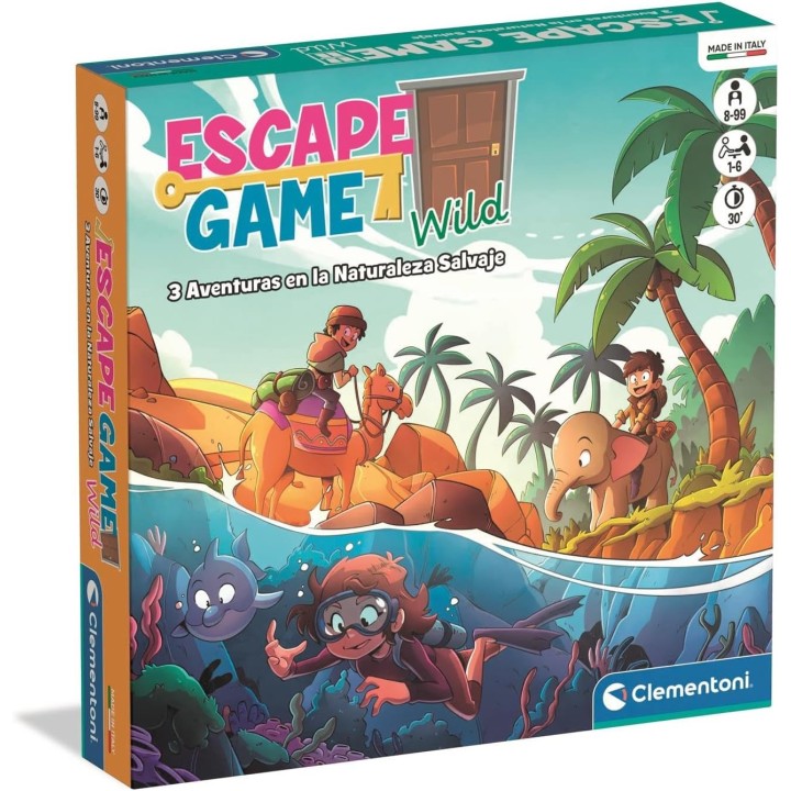 ESCAPE GAME WILD - 3 AVENTURAS EN LA NATURALEZA SALVAJE | Escape Room | Puzzle Lógica