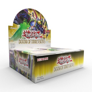 YUGIOH - DISPLAY 24 DOOM OF DIMENSIONS (INGLES) | TCG | Coleccionable