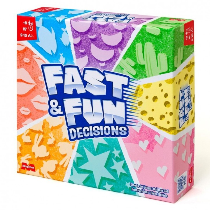 FAST AND FUN DECISIONS | Juego de Cartas Familiar | Juego de Palabras