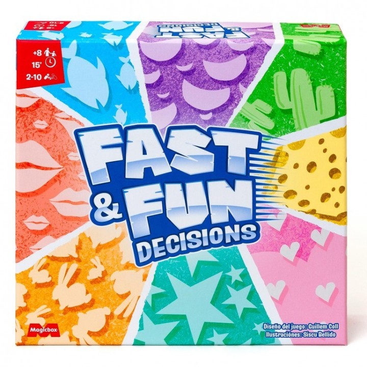 FAST AND FUN DECISIONS | Juego de Cartas Familiar | Juego de Palabras
