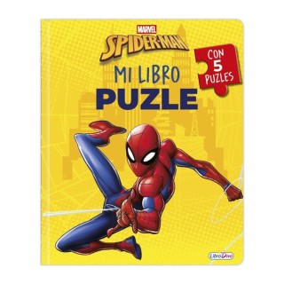 LIBRO PUZLE MARVEL SPIDERMAN | Puzzle Lógica | Juego de Mesa Infantil