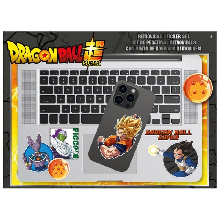 SET DE PEGATINAS REMOVIBLES DRAGON BALL | Manualidades | Coleccionable