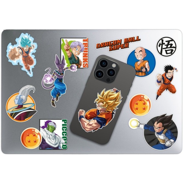 SET DE PEGATINAS REMOVIBLES DRAGON BALL | Manualidades | Coleccionable
