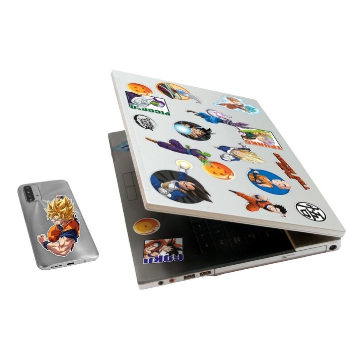 SET DE PEGATINAS REMOVIBLES DRAGON BALL | Manualidades | Coleccionable