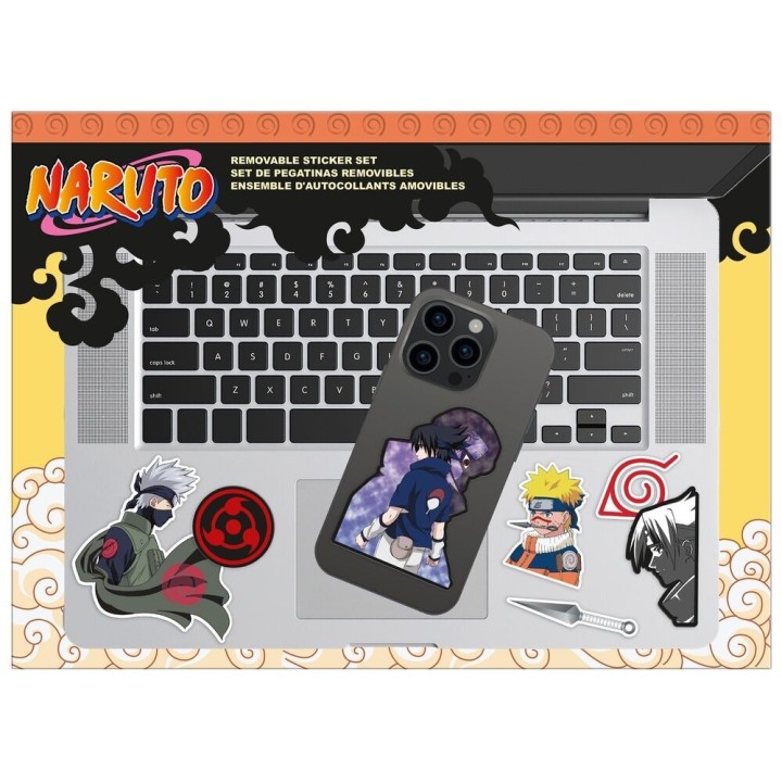 SET DE PEGATINAS REMOVIBLES NARUTO | Manualidades | Coleccionable