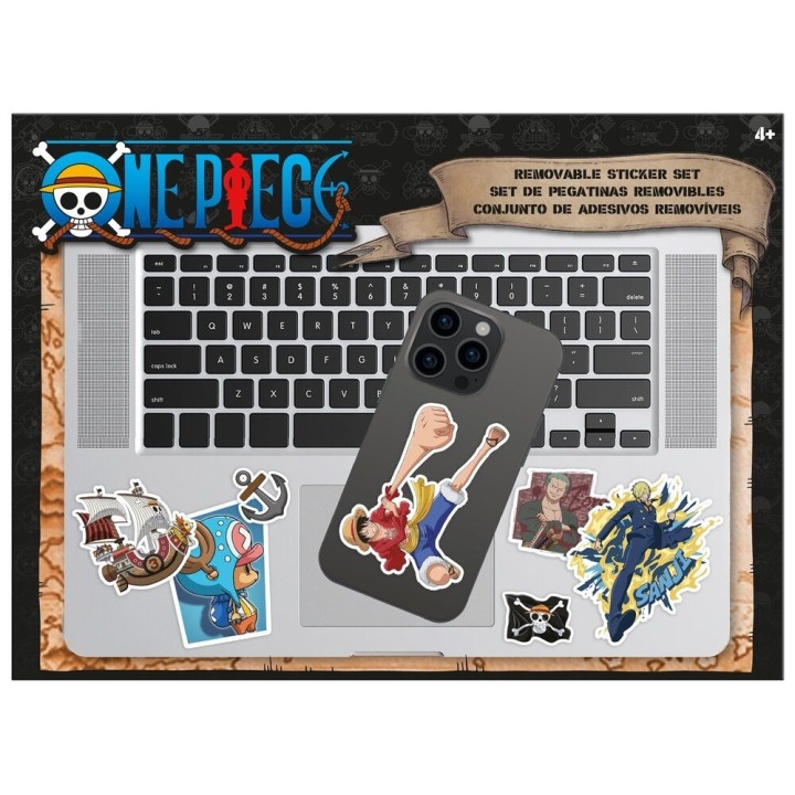 SET DE PEGATINAS REMOVIBLES ONE PIECE | Manualidades | Coleccionable