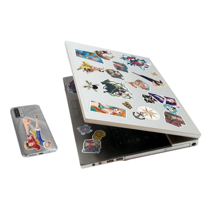 SET DE PEGATINAS REMOVIBLES ONE PIECE | Manualidades | Coleccionable