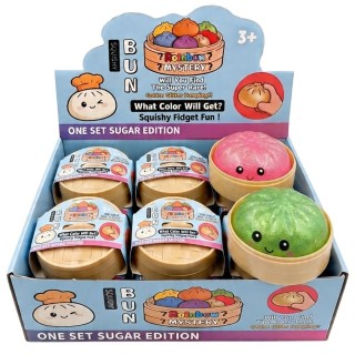DISPLAY 12 DUMPLING SQUISHY GEL 10CM | Peluche | Coleccionable