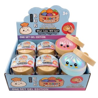 DISPLAY 12 DUMPLING SQUISHY SUGAR 10CM | Peluche | Coleccionable