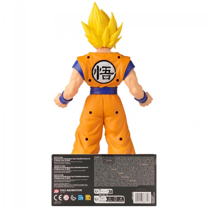 DRAGON BALL - MEGA FIGURA SUPER SAIYAN GOKU | Figura Acción | Coleccionable
