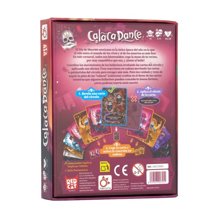 CALACA DANCE | Juego de Cartas Familiar | Juego de Mesa Estrategia