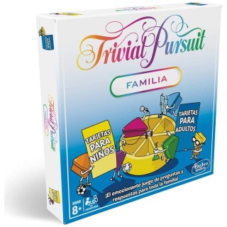 TRIVIAL PURSUIT EDICION FAMILIA | Juego de Mesa Infantil | Juego Clásico