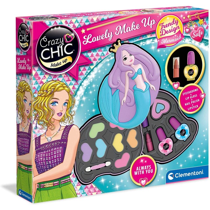CRAZY CHIC SIRENA SET DE MAQUILLAJE | Manualidades | Coleccionable