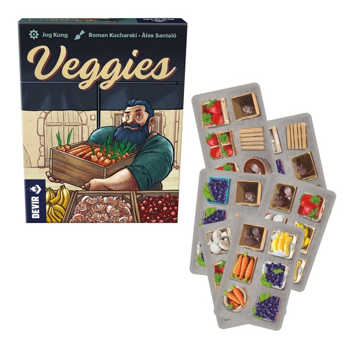 VEGGIES | Juego de Cartas Familiar | Juego de Mesa Estrategia