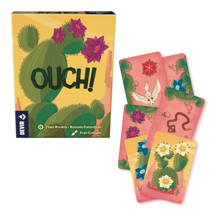 OUCH | Juego de Cartas Familiar | Juego de Mesa Infantil