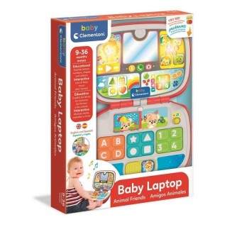 BABY CLEMMY - LAPTOP AMIGOS ANIMALES | Juguete Bebé | Juego de Mesa Infantil