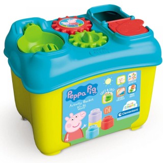 BABY CLEMMY - PEPPA PIG CUBO DE ACTIVIDADES | Juguete Bebé | Set Construcción