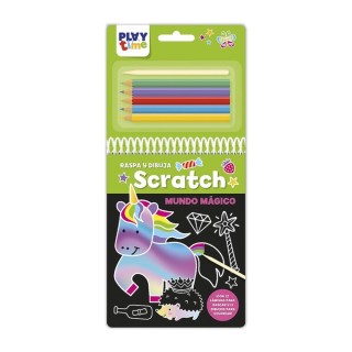 RASPA Y DIBUJA SCRATCH MUNDO MÁGICO | Manualidades | Juego de Mesa Infantil