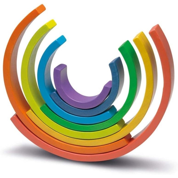 RAINBOW, ARCOIRIS WALDORF | Set Construcción | Juguete Bebé