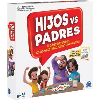 HIJOS VS PADRES | Juego de Cartas Familiar | Juego de Bluf